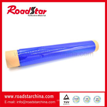 Prism reflective sheeting roll for cone sleeve